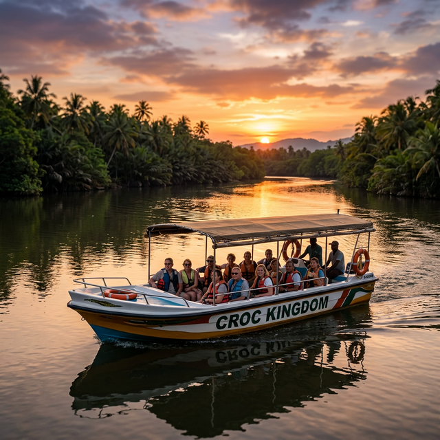 Safari Boat in Nilwala River